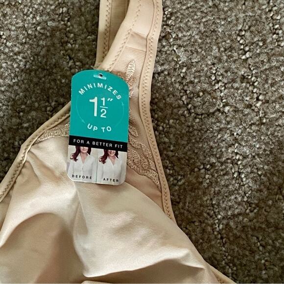 BALI MINIMIZER 3385 40DD NUDE BRA UNDERWIRE - Picture 4 of 5